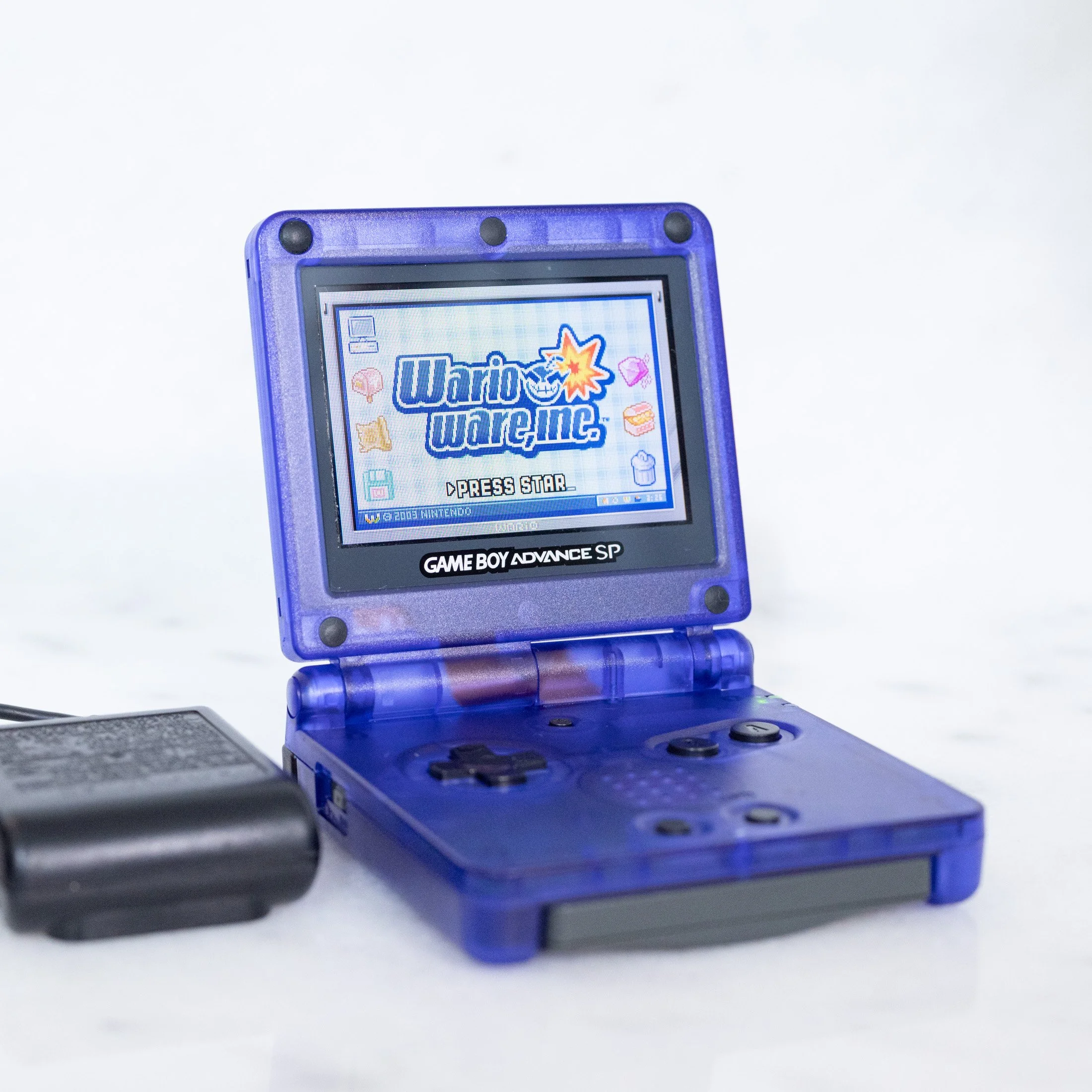 Nintendo Game Boy Advance SP (青) 本物 Nintendo Game Boy Advance